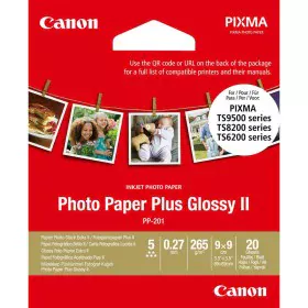 Papier Photo Glacé Canon Plus Glossy II 9 x 9 cm de Canon, Papier d'impression - Réf : S7136855, Prix : 26,81 €, Remise : %