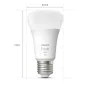 Lâmpada Inteligente Philips 8719514319028 Branco F 60 W 9 W E27 800 lm (2700 K) (2 Unidades) de Philips, Lâmpadas LED - Ref: ...