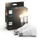 Lâmpada Inteligente Philips 8719514319028 Branco F 60 W 9 W E27 800 lm (2700 K) (2 Unidades) de Philips, Lâmpadas LED - Ref: ...