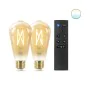 Smart Glühbirne Wiz ST64 E27 50 W Bunt Gold 7 W 640 lm (2 Stück) von Wiz, LED Lampen - Ref: S7138090, Preis: 57,77 €, Rabatt: %