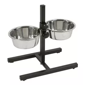 Futternapf für Hunde Kerbl Double 1,8 L von Kerbl, Tellerhalterung für höhere Position - Ref: S7140119, Preis: 41,65 €, Rabat...