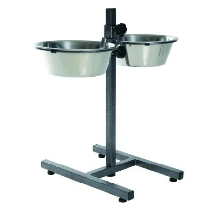 Dog Feeder Trixie 24922 Double 2,8 L Ø 24 cm Stainless steel by Trixie, Raised feeding bowls - Ref: S7140169, Price: 45,21 €,...