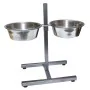 Dog Feeder Trixie 24922 Double 2,8 L Ø 24 cm Stainless steel by Trixie, Raised feeding bowls - Ref: S7140169, Price: 45,21 €,...