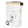 Boîte d'aliments pour animaux Curver 794096 Avec des roues Blanc Plastique 20 kg 54 L 49,3 x 27,8 x 60,5 cm de Curver, Stocka...