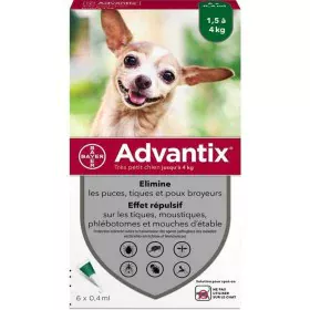 Hundepipette Advantix 1,5-4 Kg von Advantix, Floh-Pipetten - Ref: S7140462, Preis: 45,17 €, Rabatt: %