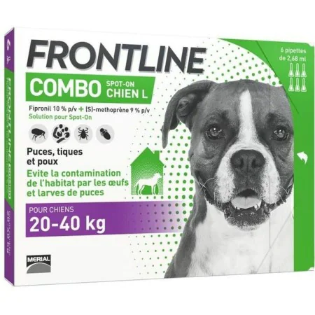 Pipette for Dogs Frontline Combo 20-40 Kg 6 Units by Frontline, Anti-flea pipettes - Ref: S7140476, Price: 62,72 €, Discount: %