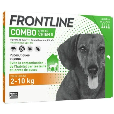 Pipette for Dogs Frontline Combo 2-10 Kg 4 Units by Frontline, Anti-flea pipettes - Ref: S7140487, Price: 44,99 €, Discount: %