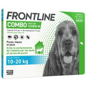 Pipetta per Cani Frontline Combo 10-20 Kg 4 Unità di Frontline, Pipette antipulci - Rif: S7140488, Prezzo: 53,60 €, Sconto: %