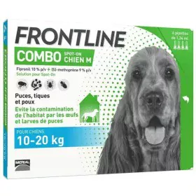 Pipetta per Cani Frontline Combo 10-20 Kg 4 Unità di Frontline, Pipette antipulci - Rif: S7140488, Prezzo: 50,58 €, Sconto: %