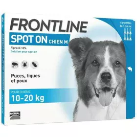 Pipette pour chien Frontline Spot On 10-20 Kg de Frontline, Pipettes anti-puces - Réf : S7140500, Prix : 51,86 €, Remise : %