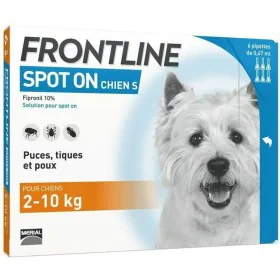 Pipette pour chien Frontline Spot On 2-10 Kg de Frontline, Pipettes anti-puces - Réf : S7140501, Prix : 46,33 €, Remise : %