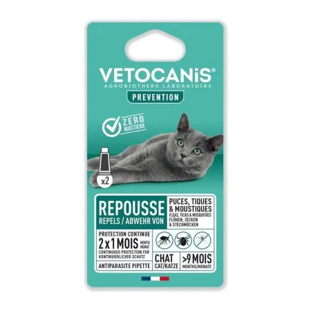 Anti-parasites Vetocanis Cat 2 Units by Vetocanis, Anti-parasites - Ref: S7140527, Price: 23,55 €, Discount: %