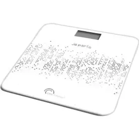 Bilancia Digitale da Bagno Little Balance Talking Voice Bianco Nero Vetro Temperato di Little Balance, Bilance - Rif: S714086...