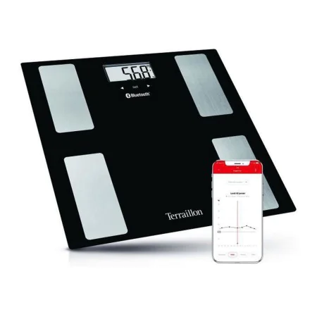 Digital Bathroom Scales Terraillon Nº 14712 Black Crystal by Terraillon, Scales - Ref: S7140937, Price: 62,70 €, Discount: %