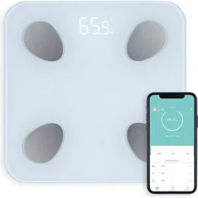 Digital Bathroom Scales Livoo DOM428 White Batteries x 3 by Livoo, Scales - Ref: S7140970, Price: 39,54 €, Discount: %