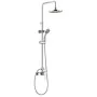 Colonna doccia Rousseau Acciaio inossidabile ABS di Rousseau, Rubinetti per doccia e vasca - Rif: S7141631, Prezzo: 119,56 €,...