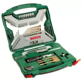 Drill bits and tits set BOSCH X-Line Box Titanium 100 Pieces by BOSCH, Drill Bit Sets - Ref: S7142284, Price: 70,64 €, Discou...