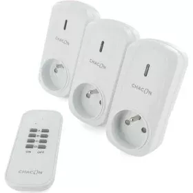 Set di prese con telecomando Chacon (3 Unità) di Chacon, Spine intelligenti e telecomando - Rif: S7142320, Prezzo: 39,74 €, S...