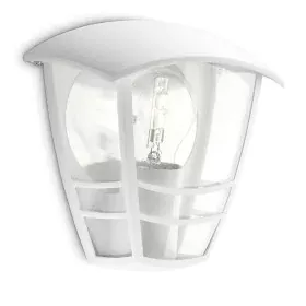 Applique da Parete Philips Creek 19,5 cm Bianco Metallo Alluminio A+ E27 di Philips, Lampade da parete - Rif: S7142820, Prezz...