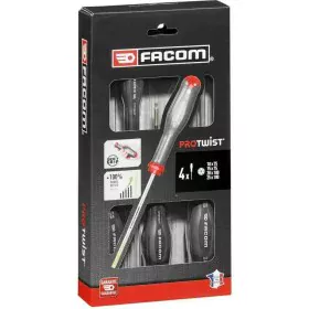 Jeu de tournevis Facom ProTwist Resistorx ATXR Torx 4 Pièces de Facom, Tournevis - Réf : S7143453, Prix : 50,19 €, Remise : %