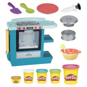 Set di Plastilina Playdoh Rising Cake Oven Hasbro F1321 Bianco Multicolore di Hasbro, Argilla e pasta modellabile - Rif: S714...