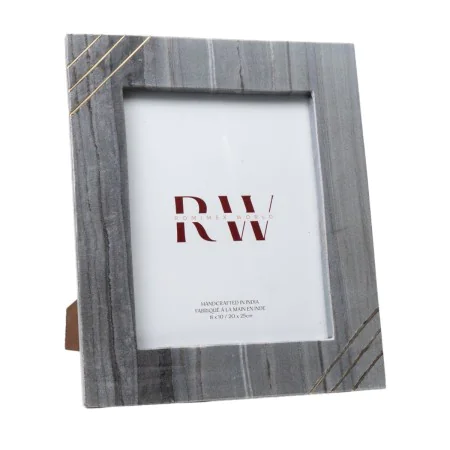 Photo frame Romimex Stone Brass Marble MDF Wood 5 x 25 x 20 cm by Romimex, Table and wall frames - Ref: D1616154, Price: 33,6...