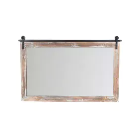 Wall mirror Romimex Natural Metal MDF Wood 67 x 102 x 1 cm by Romimex, Wall-Mounted Mirrors - Ref: D1616164, Price: 181,04 €,...