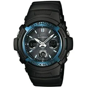 Relógio unissexo Casio Preto Azul de Casio, Relógios com braselete - Ref: S7148852, Preço: 130,68 €, Desconto: %