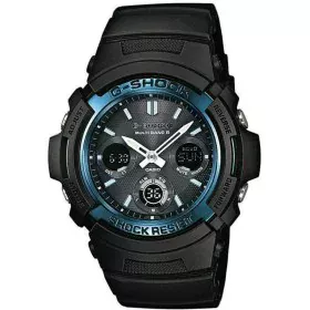 Relógio unissexo Casio Preto Azul de Casio, Relógios com braselete - Ref: S7148852, Preço: 125,85 €, Desconto: %