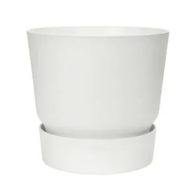 Vaso Elho Greenville Ø 24,48 cm Bianco Plastica di Elho, Vasi tradizionali - Rif: S7148983, Prezzo: 29,25 €, Sconto: %