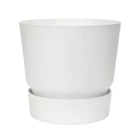 Vaso Elho Greenville Ø 24,48 cm Branco Plástico de Elho, Vasos para flores - Ref: S7148983, Preço: 30,61 €, Desconto: %