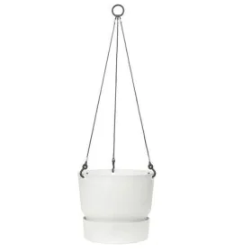 Maceta Colgante Elho Greenville Blanco Plástico Ø 23,9 x 20,3 cm de Elho, Macetas colgantes - Ref: S7148984, Precio: 32,49 €,...