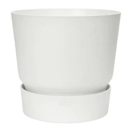 Pot Elho Greenville Ronde Blanc Plastique (Ø 29,5 x 27,8 cm) de Elho, Pots de fleurs - Réf : S7148985, Prix : 37,32 €, Remise...