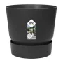 Vaso Elho Greenville Nero Plastica Rotonda Rotondo Ø 30 cm Ø 29,5 x 27,8 cm di Elho, Vasi tradizionali - Rif: S7148987, Prezz...