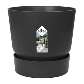 Plant pot Elho Greenville Black Plastic Circular Ø 30 cm Ø 29,5 x 27,8 cm by Elho, Flower Pots - Ref: S7148987, Price: 37,32 ...