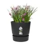 Blumentopf Elho Greenville Schwarz Kunststoff kreisförmig rund Ø 30 cm Ø 29,5 x 27,8 cm von Elho, Töpfe - Ref: S7148987, Prei...