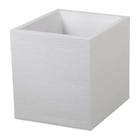 Vaso EDA Graphit Bianco Plastica Quadrato 39 x 39 x 43 cm di EDA, Vasi tradizionali - Rif: S7149071, Prezzo: 60,17 €, Sconto: %