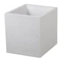 Plant pot EDA Graphit White Plastic Squared 39 x 39 x 43 cm by EDA, Flower Pots - Ref: S7149071, Price: 60,17 €, Discount: %