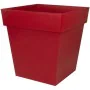 Pot EDA Tuscan Rouge Carré Ø 50 cm de EDA, Pots de fleurs - Réf : S7149131, Prix : 53,52 €, Remise : %