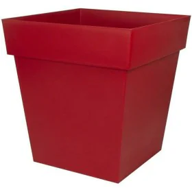 Pot EDA Tuscan Rouge Carré Ø 50 cm de EDA, Pots de fleurs - Réf : S7149131, Prix : 55,20 €, Remise : %