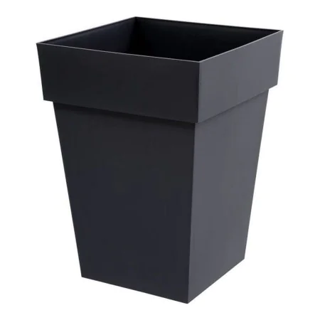 Plant pot EDA Tuscan Grey Dark grey polypropylene 39 x 39 x 53 cm by EDA, Flower Pots - Ref: S7149140, Price: 47,25 €, Discou...