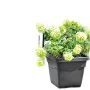 Pot Deroma Carré Anthracite Injecté Ø 38 cm de Deroma, Pots de fleurs - Réf : S7149179, Prix : 28,14 €, Remise : %