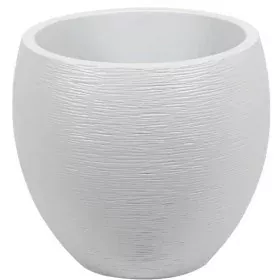 Vaso EDA Graphit Rotondo Bianco Ø 50 cm di EDA, Vasi tradizionali - Rif: S7149304, Prezzo: 69,03 €, Sconto: %