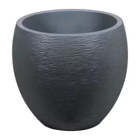 Vaso EDA Graphit Rotonda Plastica Grigio scuro (Ø 50 x 45 cm) di EDA, Vasi tradizionali - Rif: S7149305, Prezzo: 67,35 €, Sco...