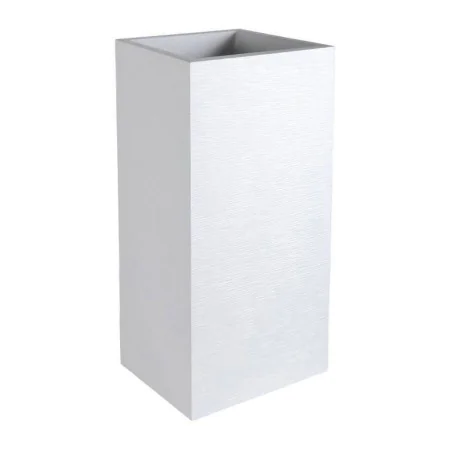 Vaso EDA Graphit Bianco Plastica Quadrato 39,5 x 39,5 x 80 cm di EDA, Vasi tradizionali - Rif: S7149306, Prezzo: 116,43 €, Sc...