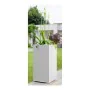 Pot EDA Graphit Blanc Plastique Carré 39,5 x 39,5 x 80 cm de EDA, Pots de fleurs - Réf : S7149306, Prix : 110,64 €, Remise : %