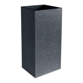 Pot EDA Graphit Gris Gris foncé Plastique Carré 39,5 x 39,5 x 80 cm de EDA, Pots de fleurs - Réf : S7149307, Prix : 110,64 €,...