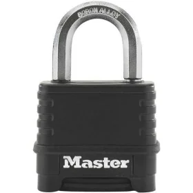 Cadeado com combinação Master Lock M178EURD Aço Zinco Preto de Master Lock, Cadeados com combinação - Ref: S7149339, Preço: 5...