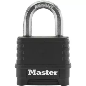 Combination padlock Master Lock M178EURD Steel Zinc Black by Master Lock, Combination Padlocks - Ref: S7149339, Price: 45,68 ...