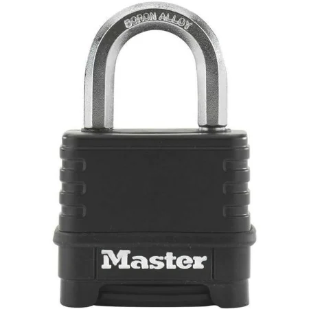 Combination padlock Master Lock M178EURD Steel Zinc Black by Master Lock, Combination Padlocks - Ref: S7149339, Price: 45,31 ...